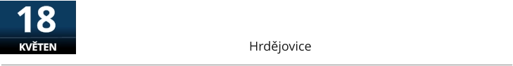 Hrdějovice  18 KVĚTEN