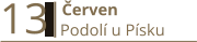 13   Červen Podolí u Písku